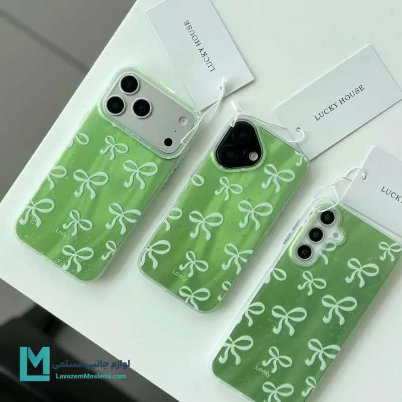 قاب گوشی دخترانه طرح پاپیون Ribbon کد C2066 | لوازم جانبی مسلمی