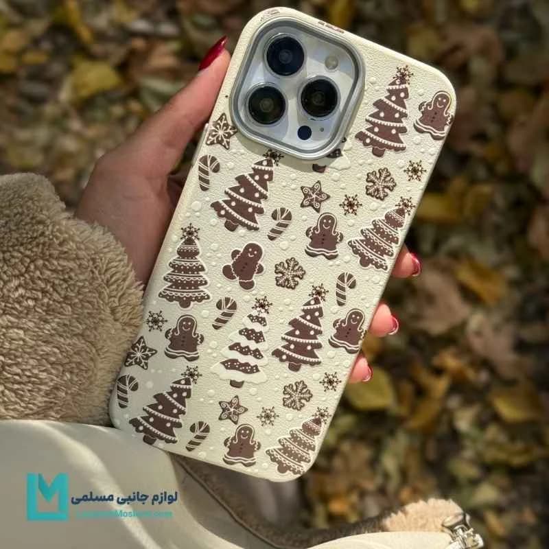 قاب گوشی فانتزی Masa brown mod طرح کریسمس کد C2052 | لوازم جانبی مسلمی