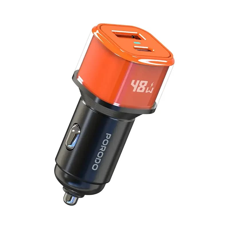 شارژر فندکی پرودو مدل PORODO PDCCR48WOG