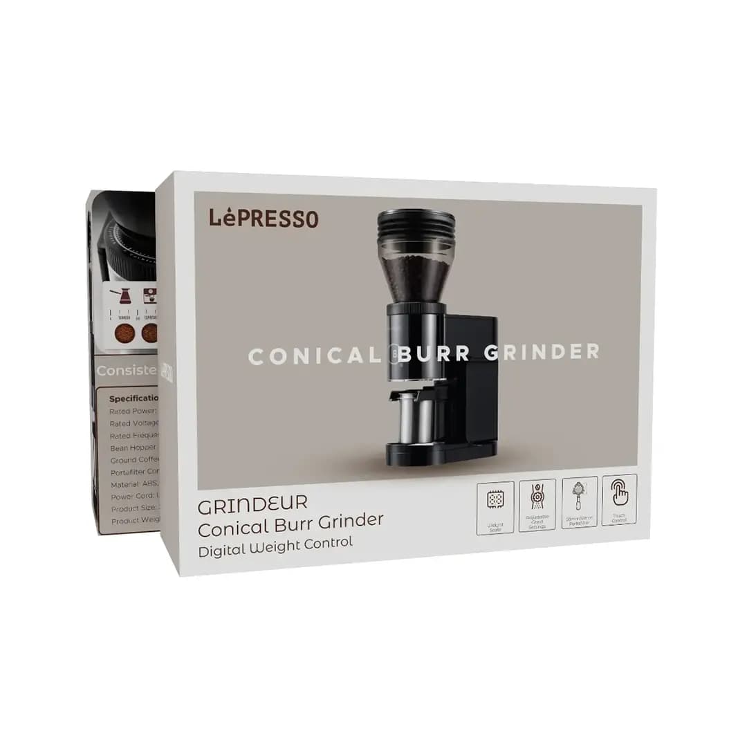 آسیاب قهوه لپرسو مدل LePRESSO LPCGHY1430BK — تصویر ۷
