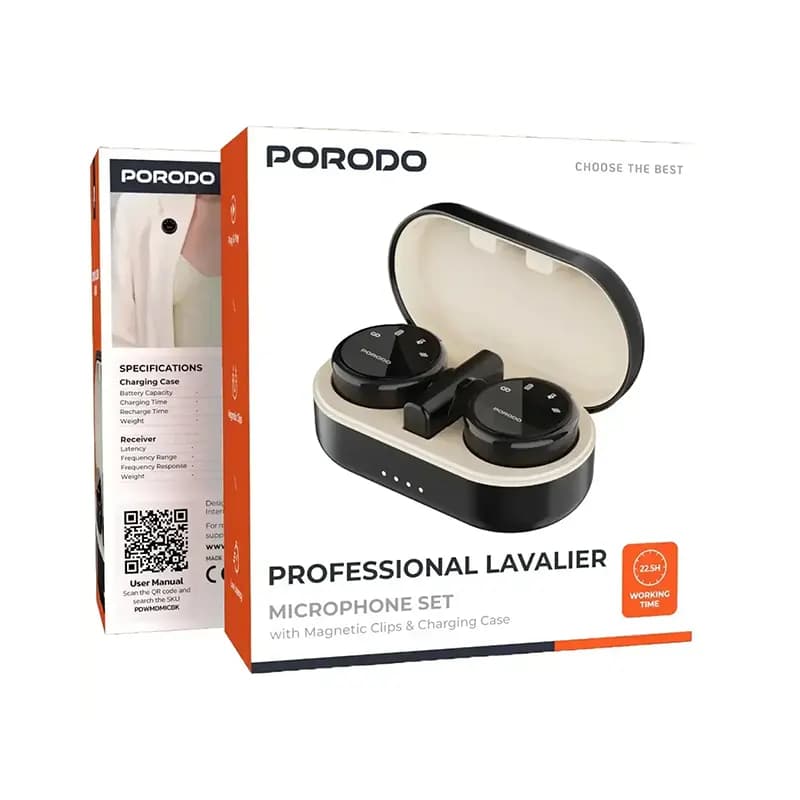 میکروفون پرودو مدل PORODO PDWMDMICBK — تصویر ۶