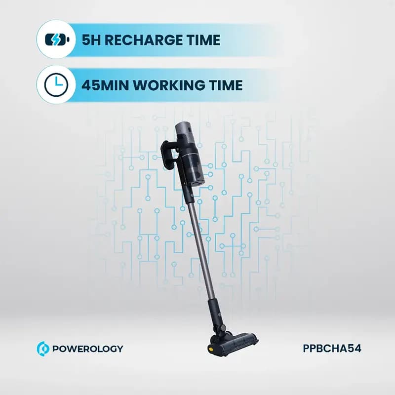 جارو شارژی پاورولوژی مدل POWEROLOGY PPBCHA54 — تصویر ۲