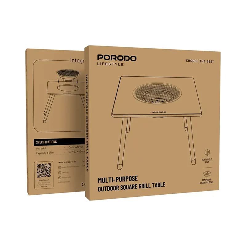 میز گریل پرودو مدل PORODO PDSCT15BR — تصویر ۴