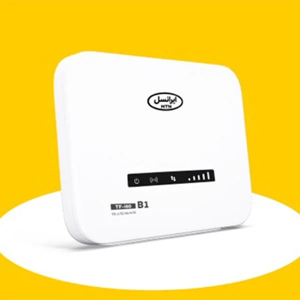 مودم 4.5G ایرانسل مدل TF-i60 B1 به همراه 800 گیگ اینترنت یکساله و یک عدد سیم کارت طلایی ایرانسل — تصویر ۲