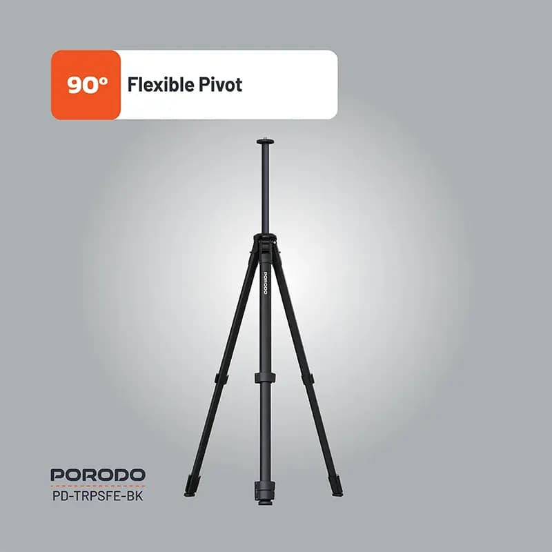 سه پایه دوربین پرودو مدل PORODO PD-TRPSFE-BK — تصویر ۸