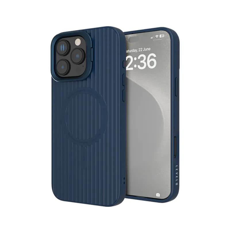 قاب محافظ گوشی لولو مدل LEVELO LVLLTSC16PBK آیفون 16 پرو — تصویر ۳