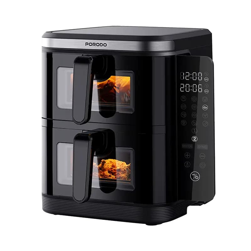 سرخ کن بدون روغن پرودو مدل PORODO PD-LFST087-BK