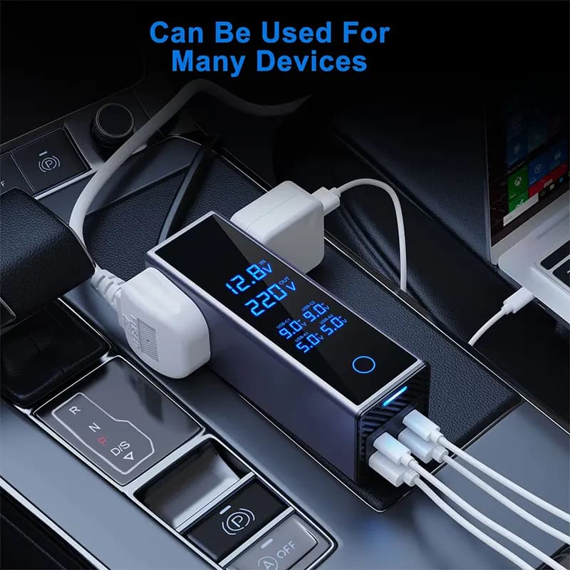اینورتر برق خودرو پاورولوژی مدل POWEROLOGY PWCUQC044 — تصویر ۴