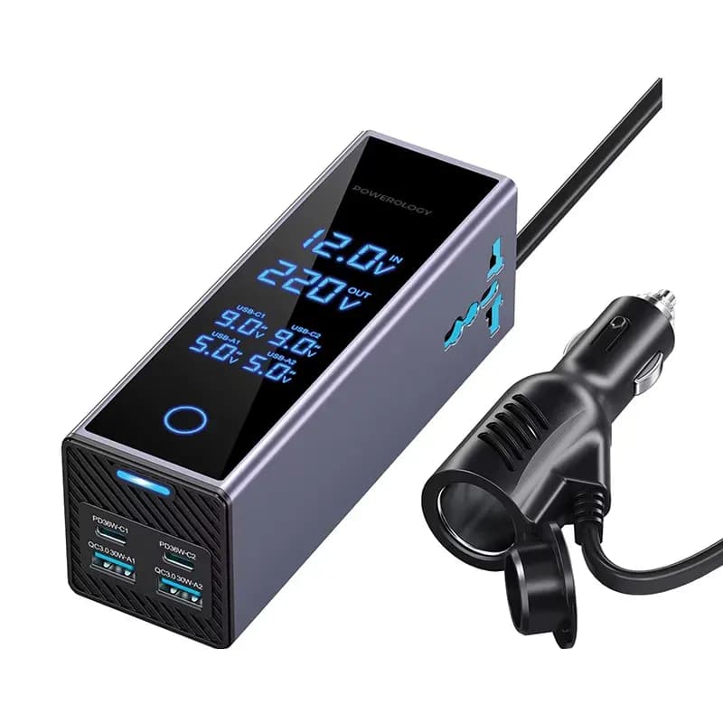 اینورتر برق خودرو پاورولوژی مدل POWEROLOGY PWCUQC044