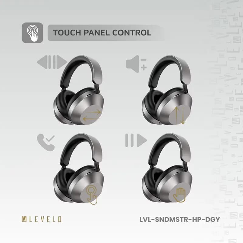 هدفون لولو مدل LEVELO LVL-SNDMSTR-HP-DGY — تصویر ۷