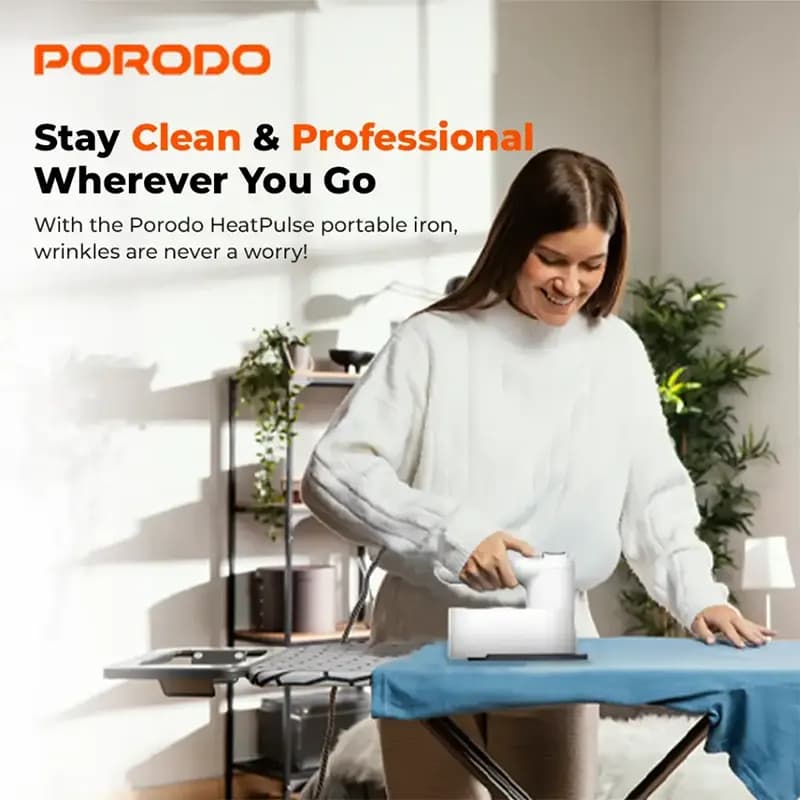 اتو بخار مسافرتی پرودو مدل PORODO PDLFSTSIWH — تصویر ۵