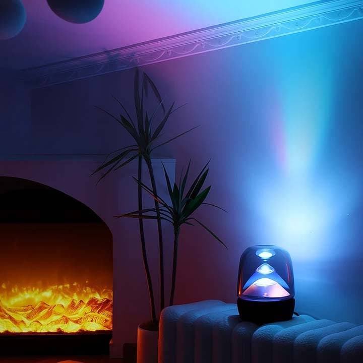 اسپیکر بلوتوثی قابل حمل هارمن کاردن 160 وات مدل Harman Kardon Aura Studio 5 با گارانتی 18 ماهه شرکتی — تصویر ۶