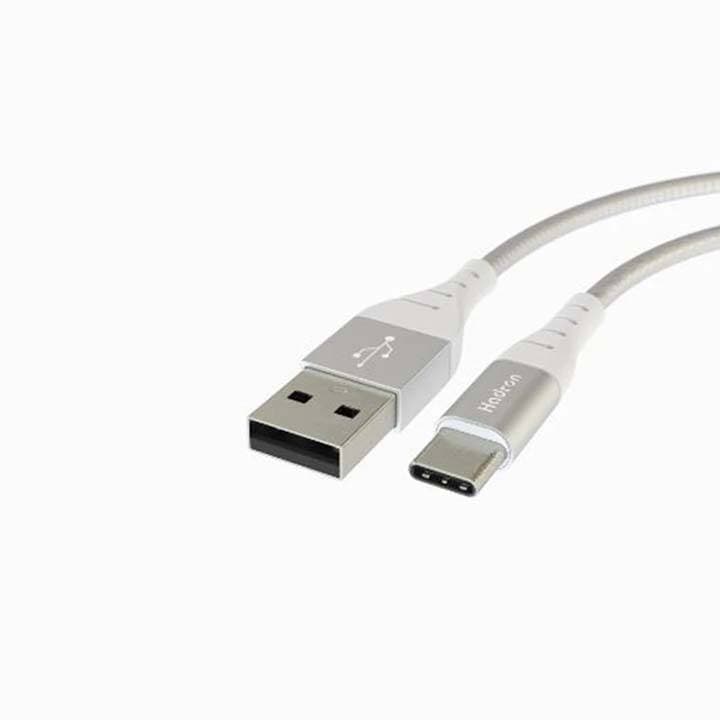 کابل شارژ USB به لایتنینگ هادرون مدل Hadron HTC-A-L01 جریان 2.4 آمپر طول 1 متر با گارانتی 12 ماهه شرکتی — تصویر ۳