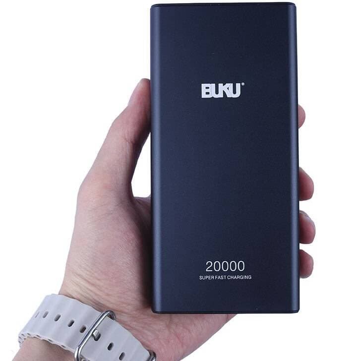 پاوربانک 20000 میلی آمپر بوکو 22.5 وات مدل Buku MG-G165 با گارانتی 12 ماهه شرکتی — تصویر ۶