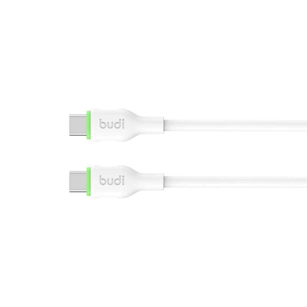 کابل شارژ و دیتا Type-C به Type-C فست PD 65W 3m بودی مدل DC261TT30W با گارانتی 18 ماهه (6 ماه تعویض) — تصویر ۴