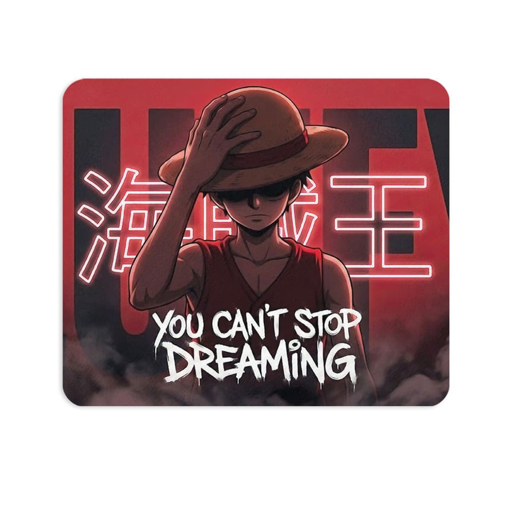ماوس پد پیکد طرح Monkey D. Luffy You can’t stop DREAMING از One Piece کد PCD-MP1817