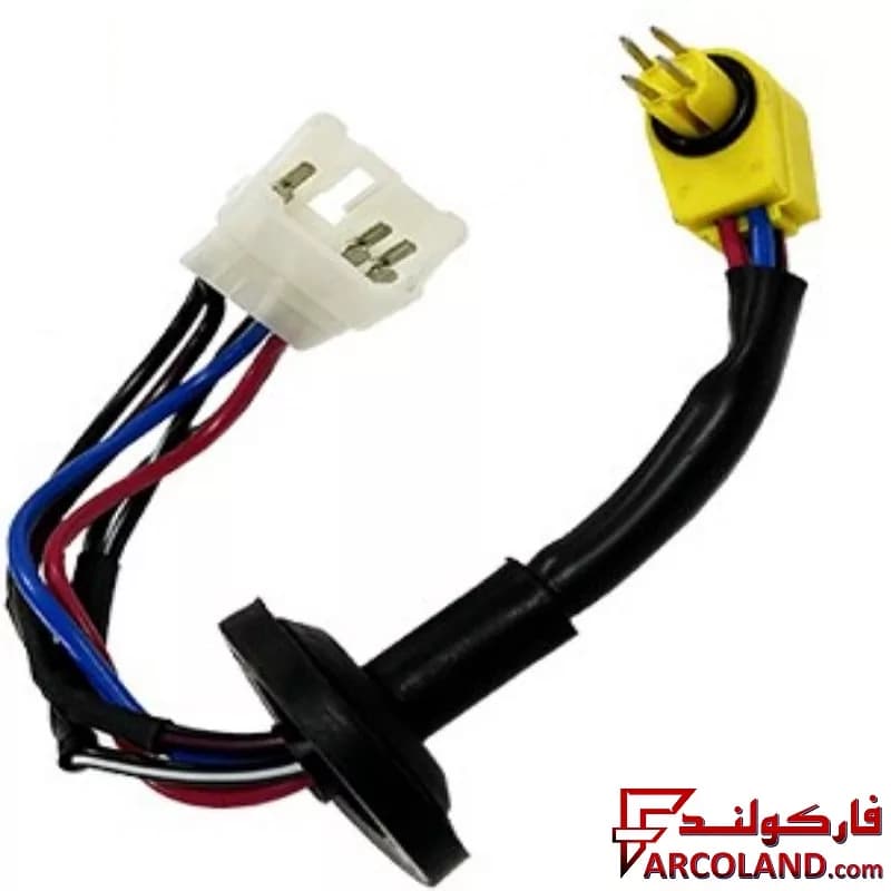 سوکت پمپ بنزین سر زرد 6 فیش رالیا Ralia مناسب پیکان