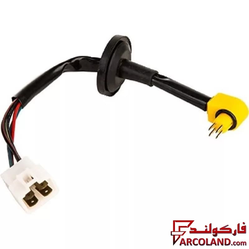 سوکت پمپ بنزین سر زرد ۴ فیش رالیا Ralia مناسب پیکان
