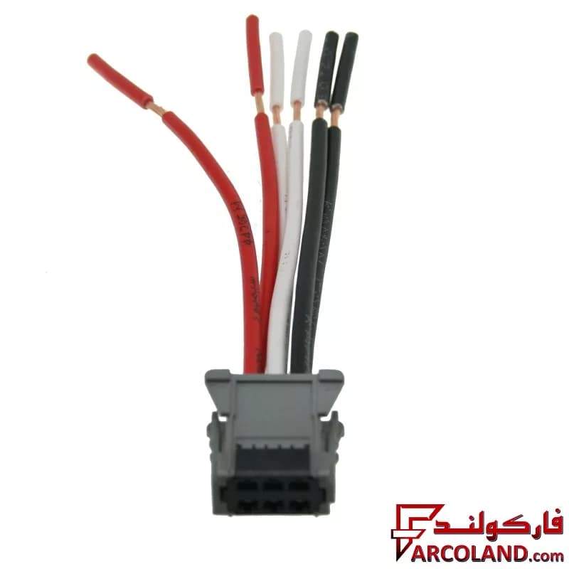 سوکت 6 فیش بزرگ مدول مقاومت فن بخاری رالیا Ralia مناسب پژو 206
