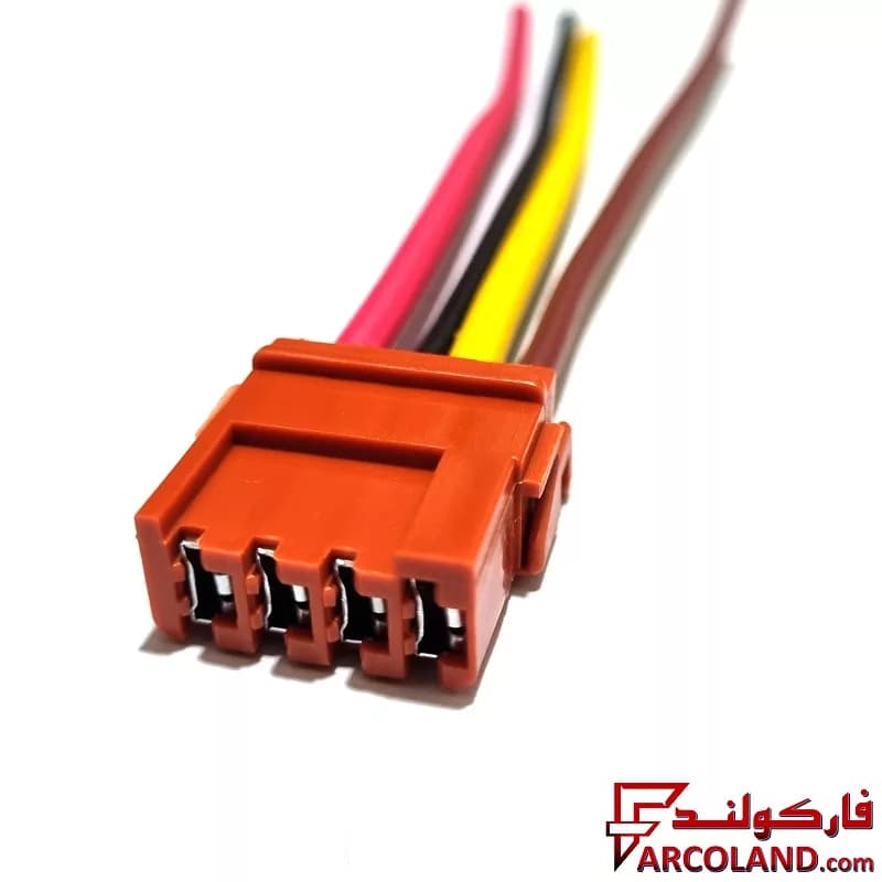سوکت 4 فیش بزرگ مدول مقاومت فن بخاری رالیا Ralia مناسب سمند