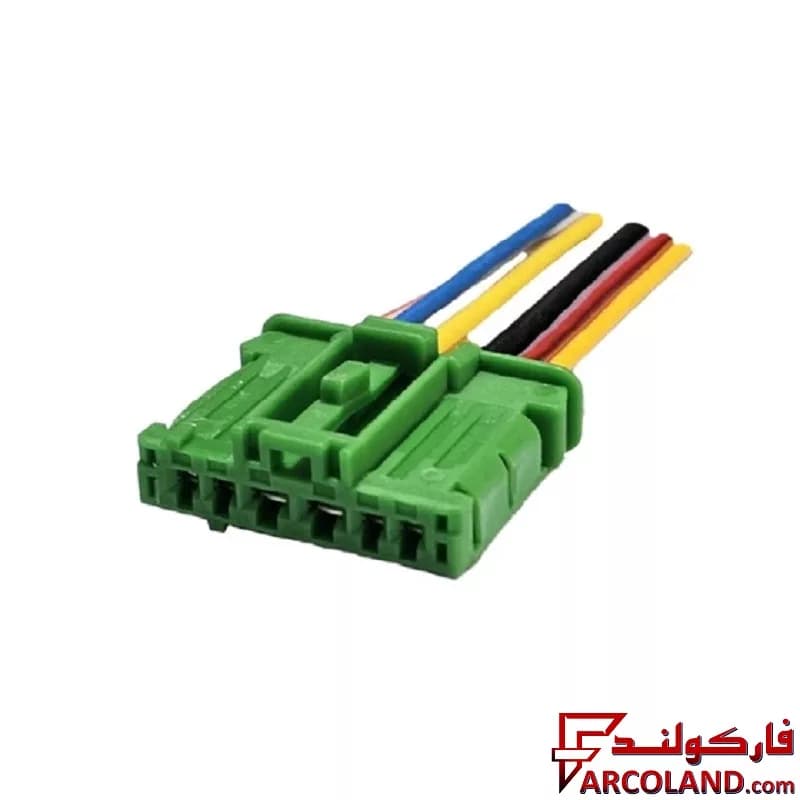 سوکت 6 فیش بزرگ مدول مقاومت فن بخاری رالیا Ralia مناسب تیبا