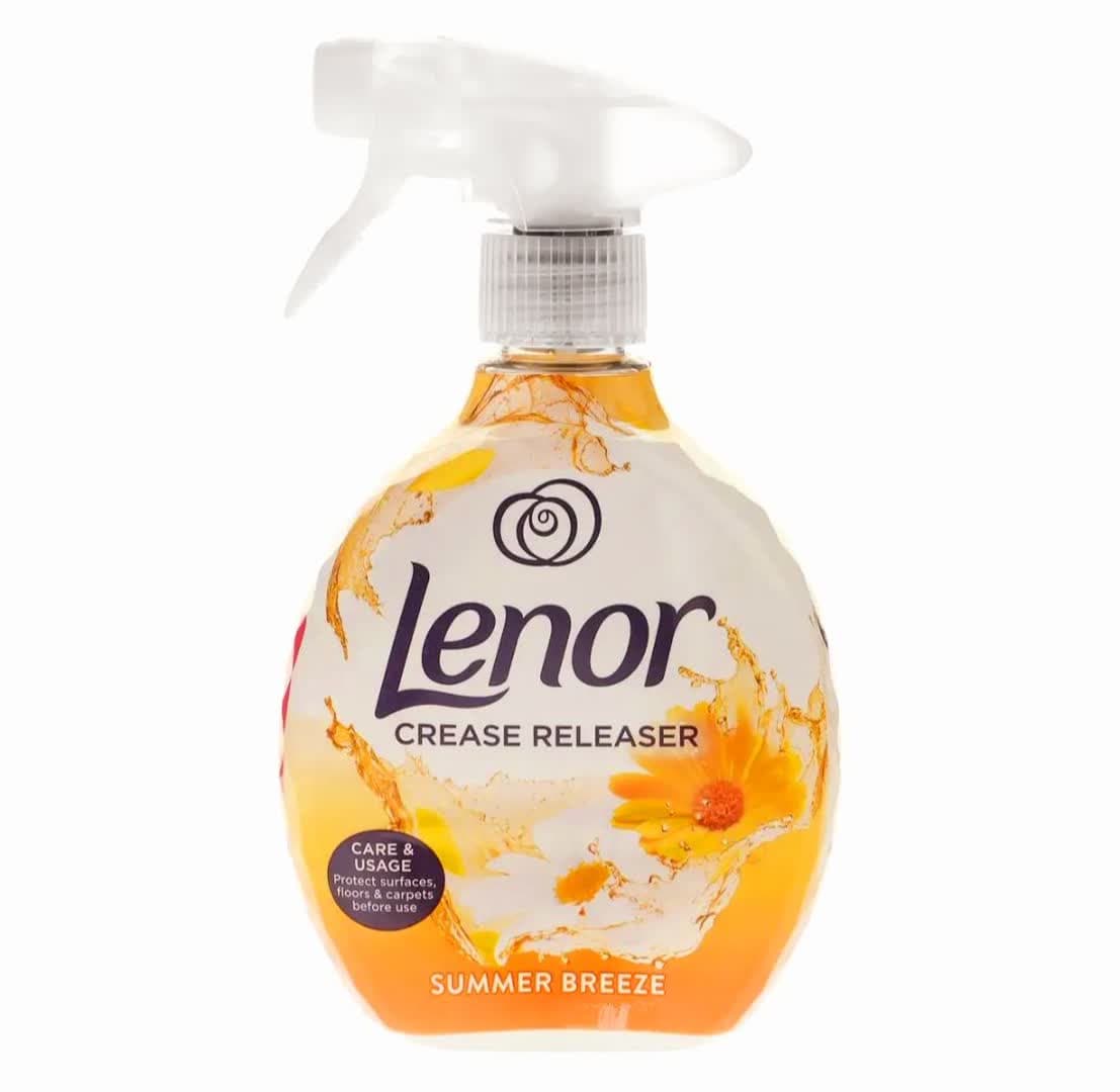 اسپری ضد چروک و خوشبوکننده لباس لنور (Lenor) مدل Summer Breeze حجم ۵۰۰ میل