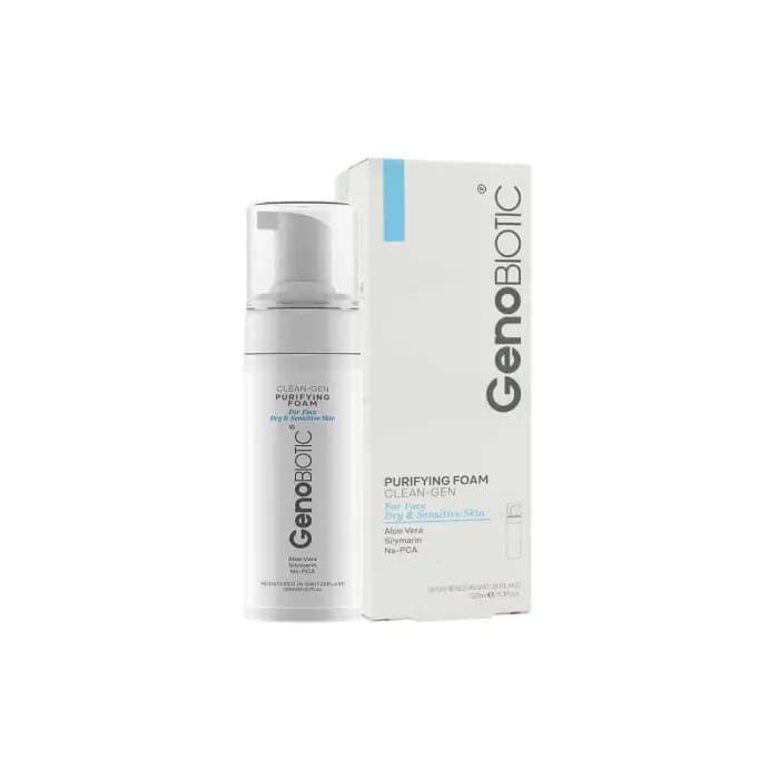 فوم شستشو صورت ژنو بایوتیک مدل Dry Skin حجم 150 میلی لیتر — تصویر ۲