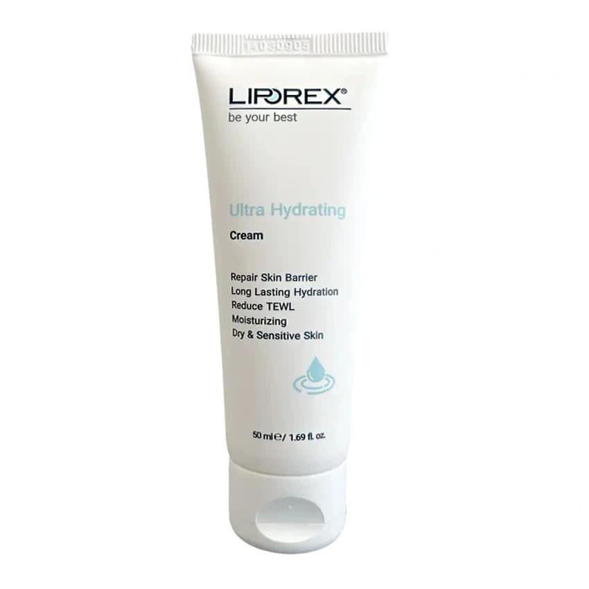 کرم آبرسان لیپورکس مناسب پوست خشک و حساس حجم 50mL