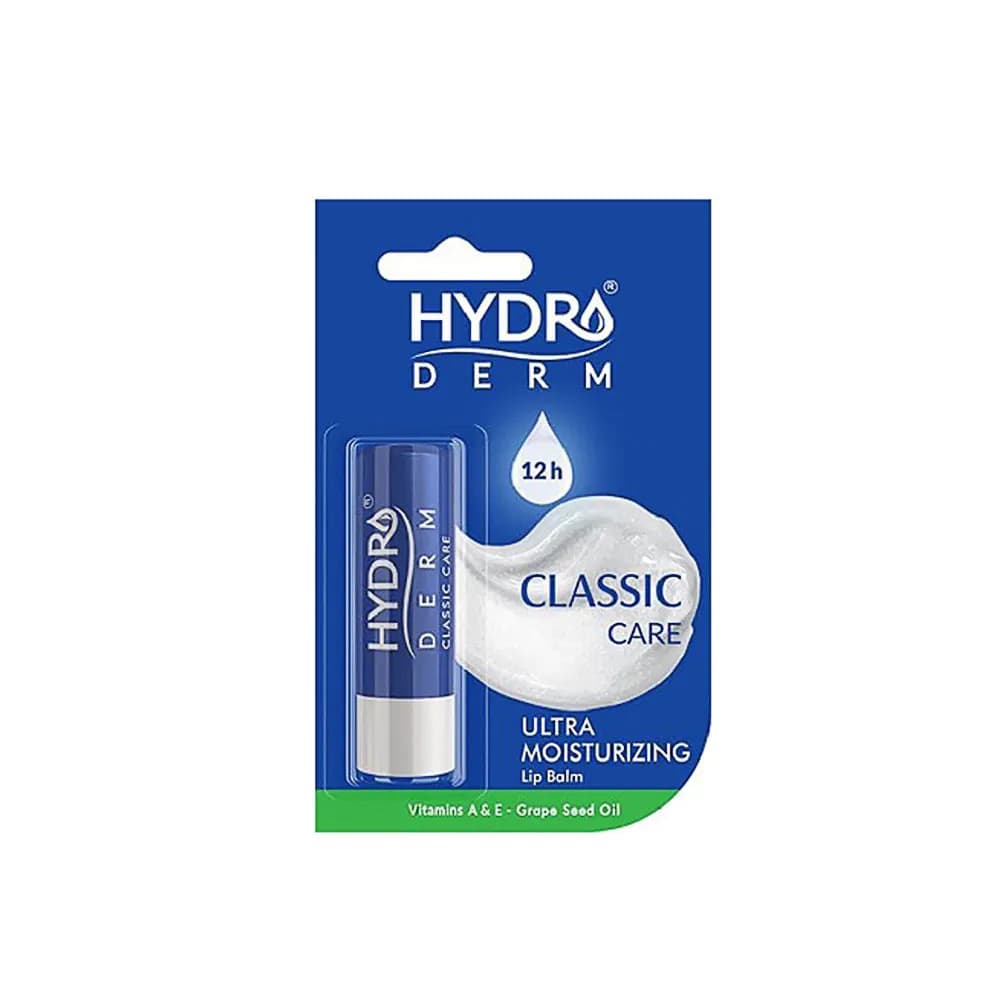 بالم لب مرطوب‌ کننده، نرم کننده و لطافت دهنده Classic Care هیدرودرم 4.5 گرم