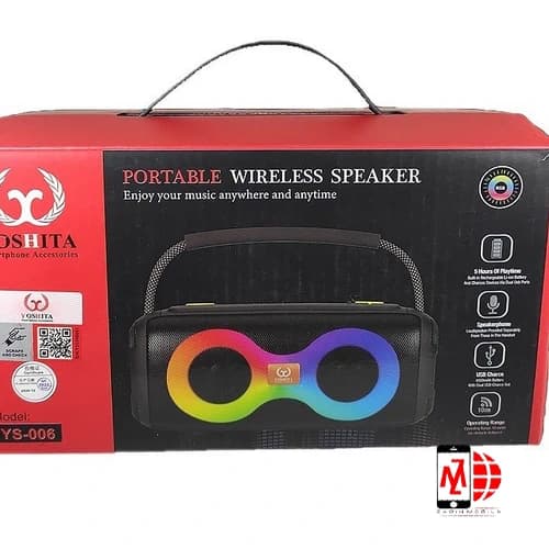 اسپیکر بلوتوثی یوشیتا مدل Yoshita YS-006