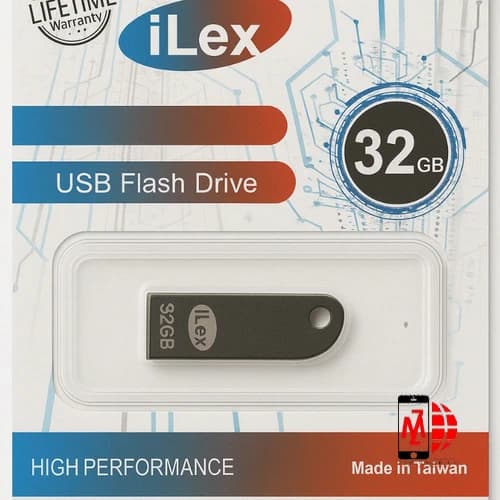 فلش مموری برند iLex با ظرفیت ۳۲گیگ