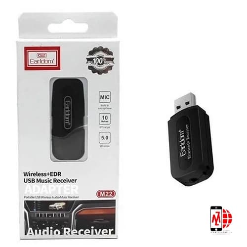 دانگل بلوتوث USB به AUX برند Earldom مدل M22