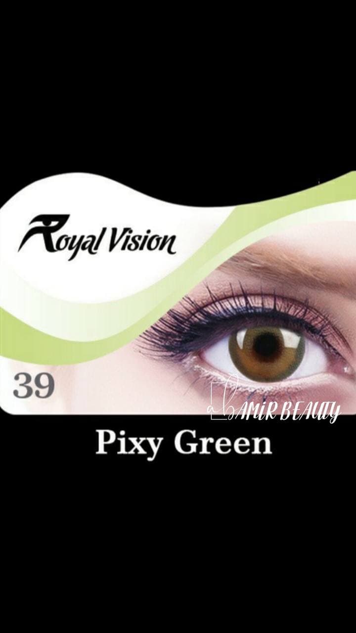 لنز رویال ویژن کد 39 Royal Vision Pixy Green