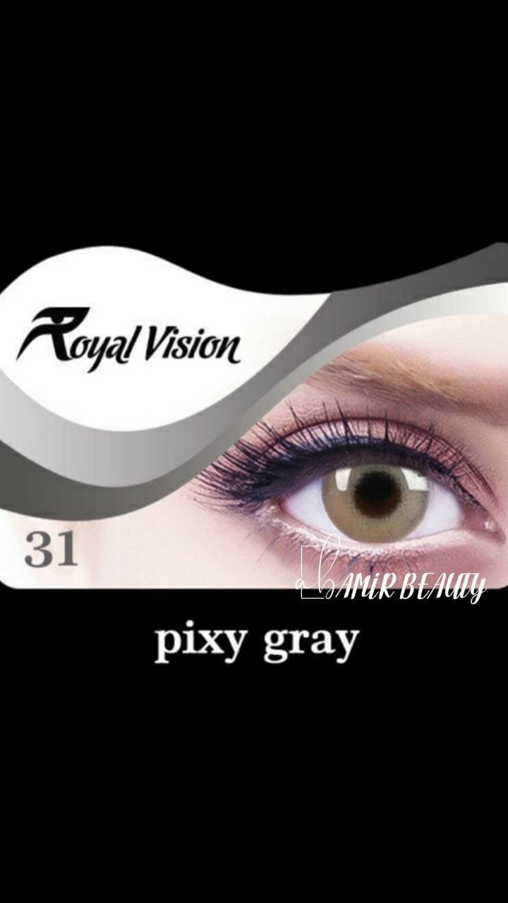 لنز رویال ویژن کد 31 Royal Vision Pixy Gray