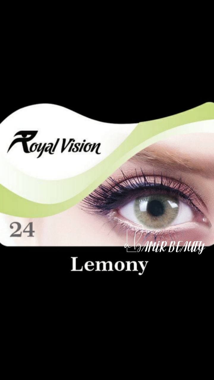 لنز رویال ویژن کد 24 Royal Vision Lemony