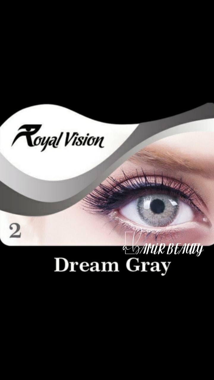 لنز رویال ویژن کد 02 Royal Vision Dream Gray