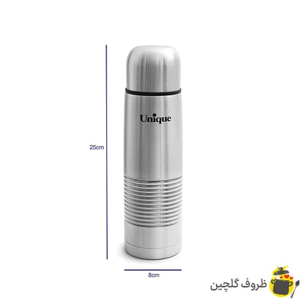 فلاسک یونیک اصل استیل قلمی 0.5 لیتری مدل 1981 — تصویر ۲