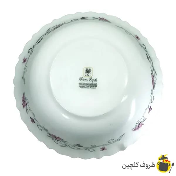 کاسه بزرگ(کاسه سالاد) پارس اپال لیندا کد 124 — تصویر ۲