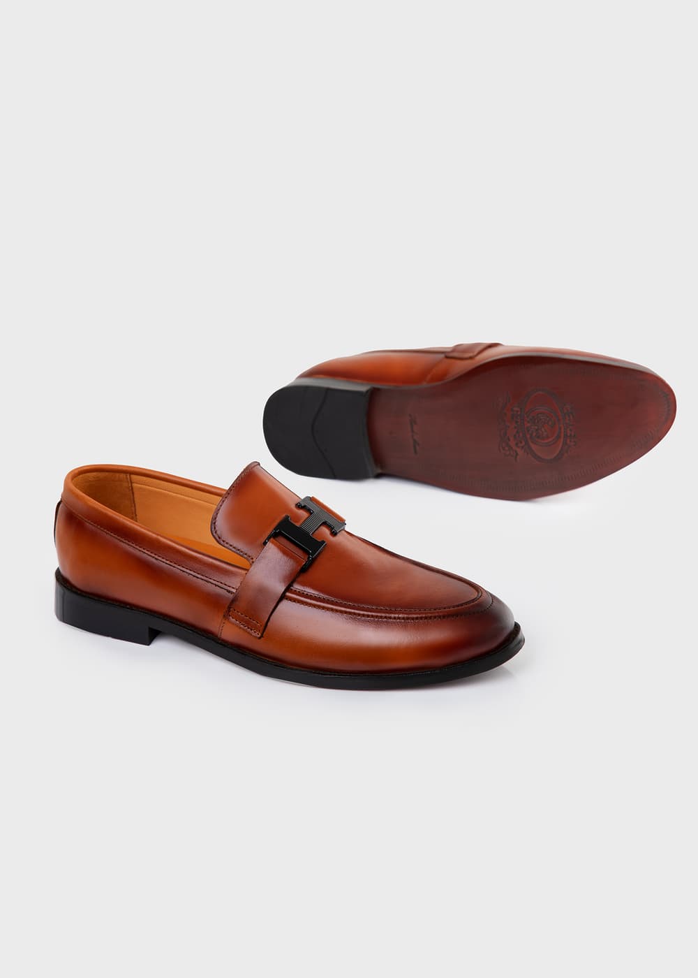 کفش 050115 HERMES عسلی — تصویر ۵