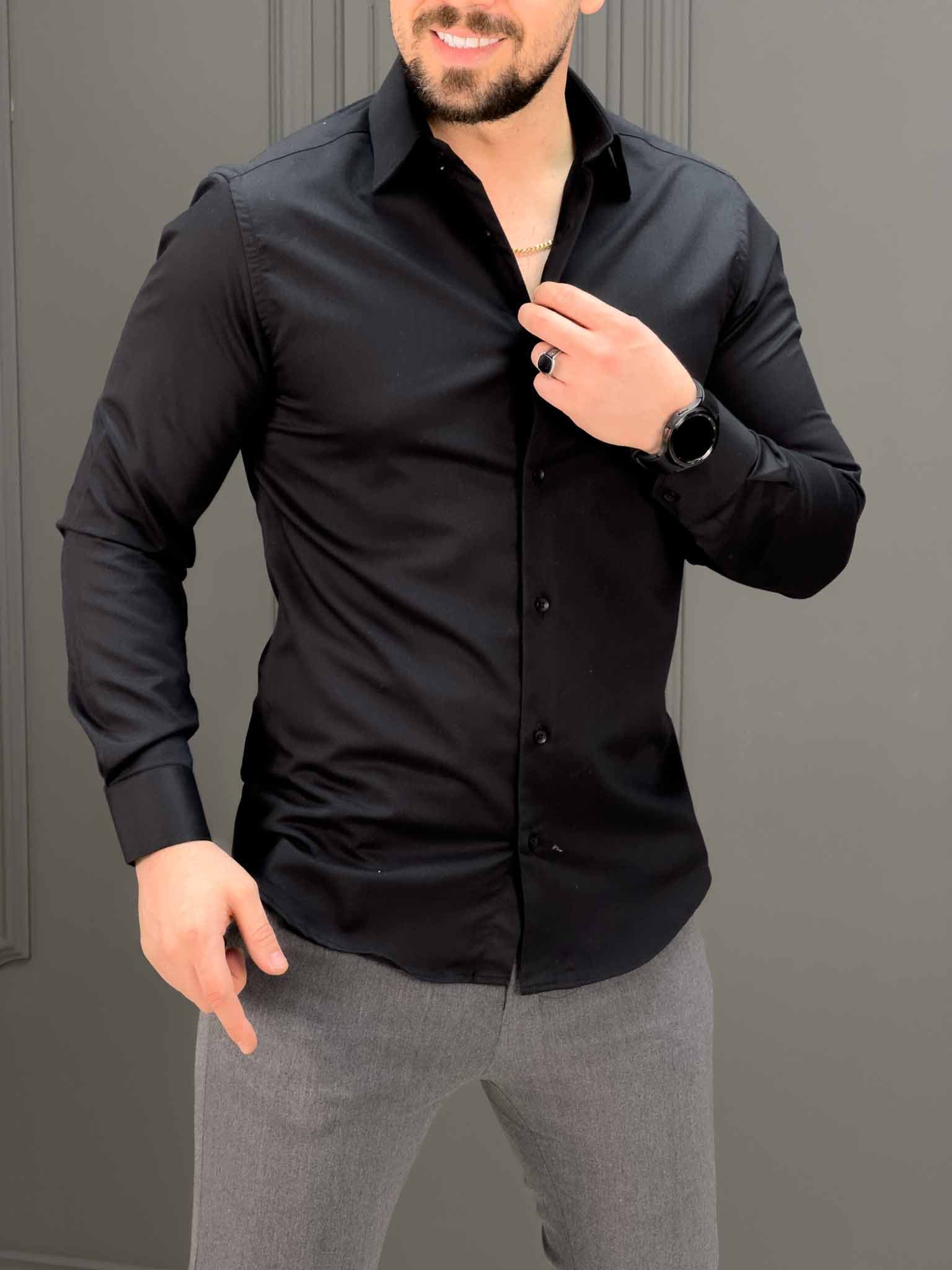 پیراهن 270203 AKOMOD مشکی