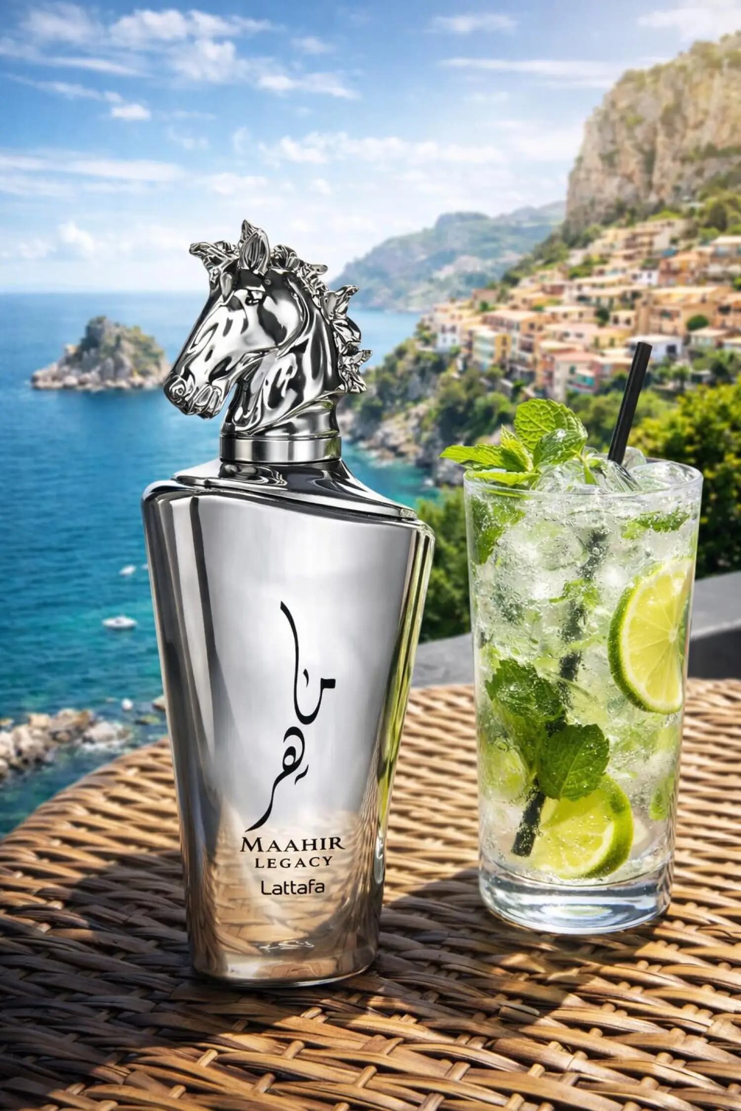 عطر ادکلن لطافه ماهر نقره ای لگیسی اصل | Lattafa Perfumes Maahir Legacy — تصویر ۳