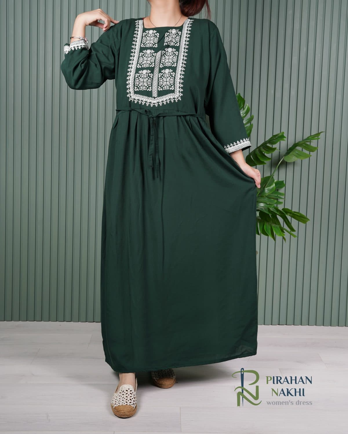 ساحلی نخی طرح نورا A7353 — تصویر ۲