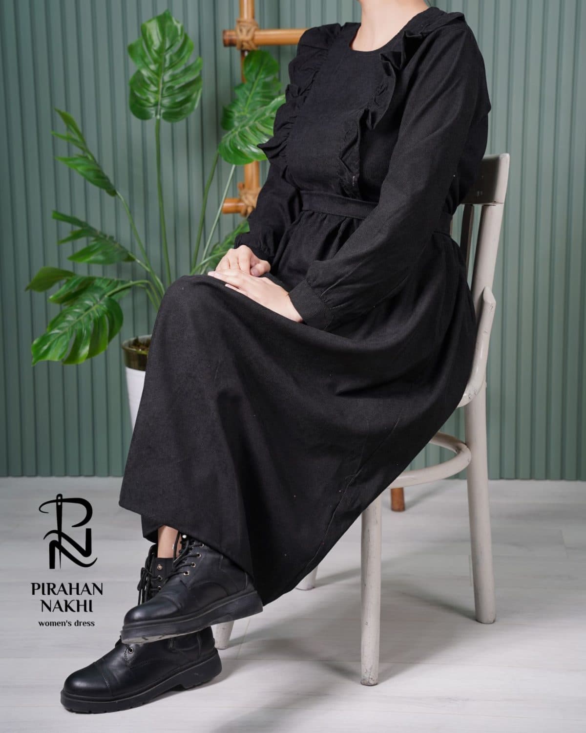 پیراهن مخمل وال# 7305 — تصویر ۳