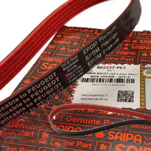 تسمه دینام و کولر شاهین سایپا یدک کد 864454