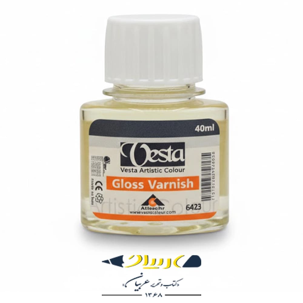 وارنیش وستا ۴۰ میلی‌لیتر (Gloss Varnish) – براق‌کننده و محافظ