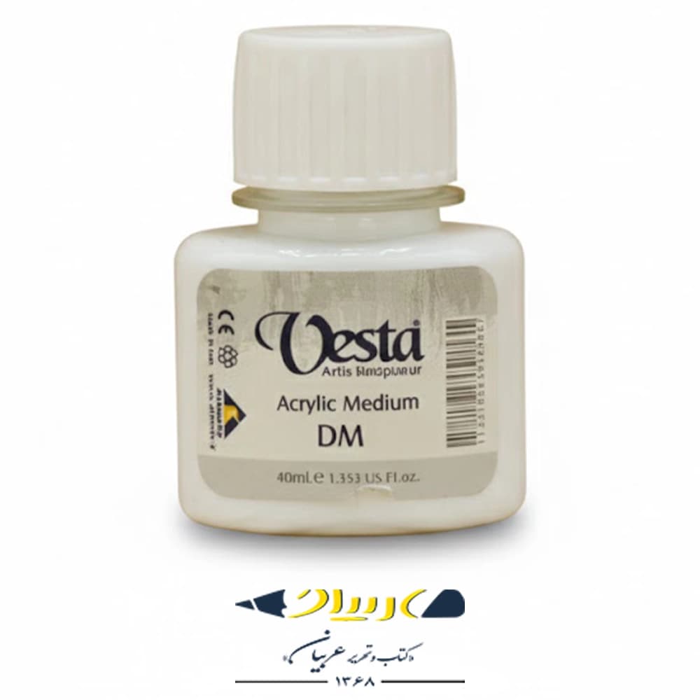 مدیوم اکریلیک وستا ۴۰ میلی‌لیتر – چسب DM5