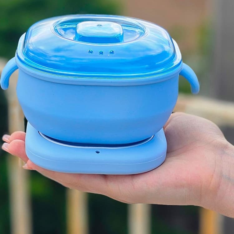 دستگاه وکس سیلیکونی تاشو wax warmer — تصویر ۶