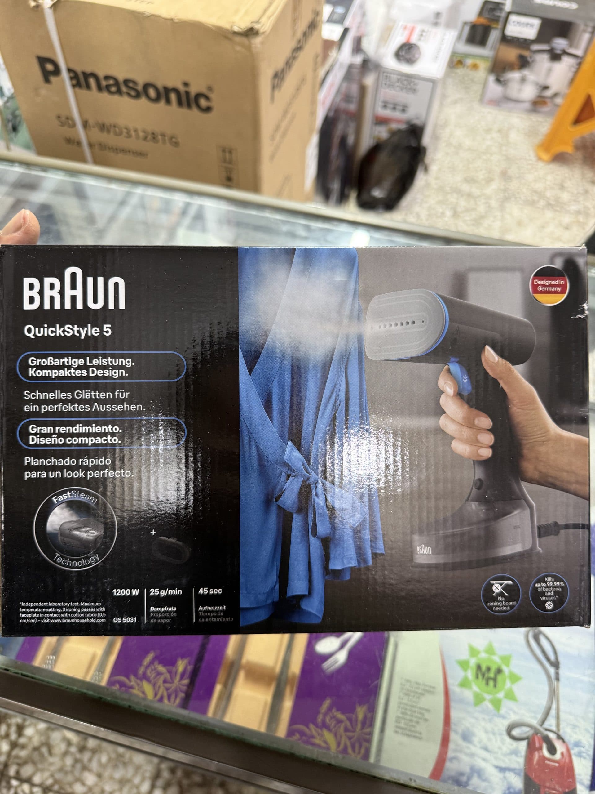 اتو بخارگر دستی براون مدل Braun QuickStyle 5 GS 5031 اورجینال (عمده و تک) — تصویر ۳