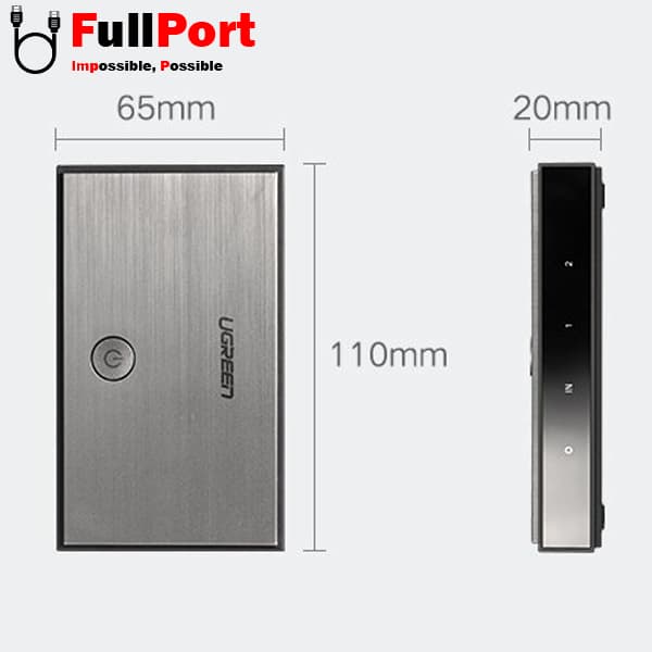 اسپلیتر 2 پورت HDMI ورژن 2.0 یوگرین مدل CM186-50707 — تصویر ۴
