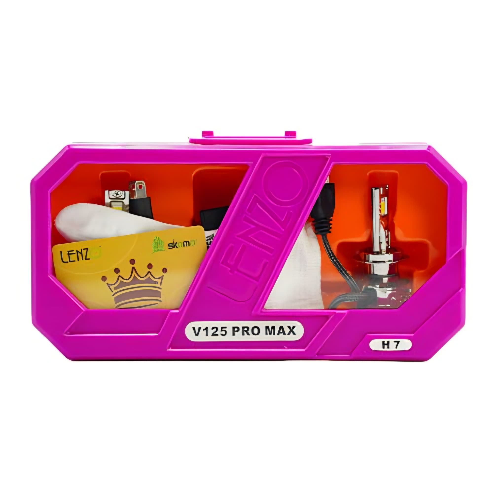 هدلایت V125 Pro Max لنزو — تصویر ۵